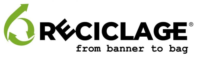RECICLAGE - Upcycling - Banner & Plane - Reciglage - Logo