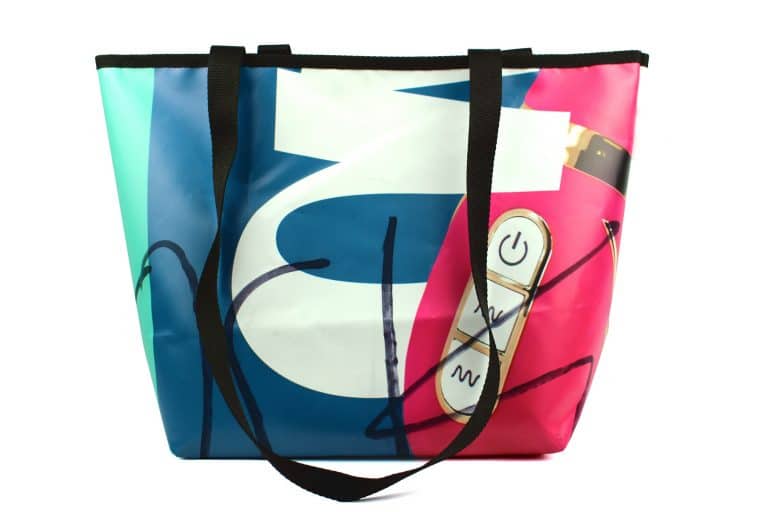 RECICLAGE - Upcycling - Banner & Plane - Strandtasche- Einkaufstasche