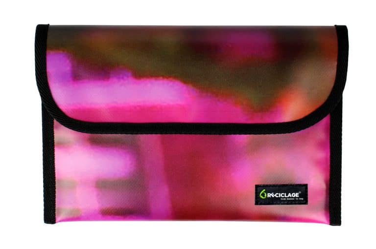 RECICLAGE - Upcycling - Banner & Plane - Tablet Tasche- Tablet Hülle