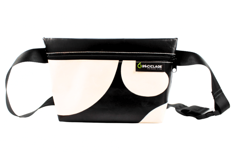 RECICLAGE - Upcycling - Banner & Plane - Body Bag Large