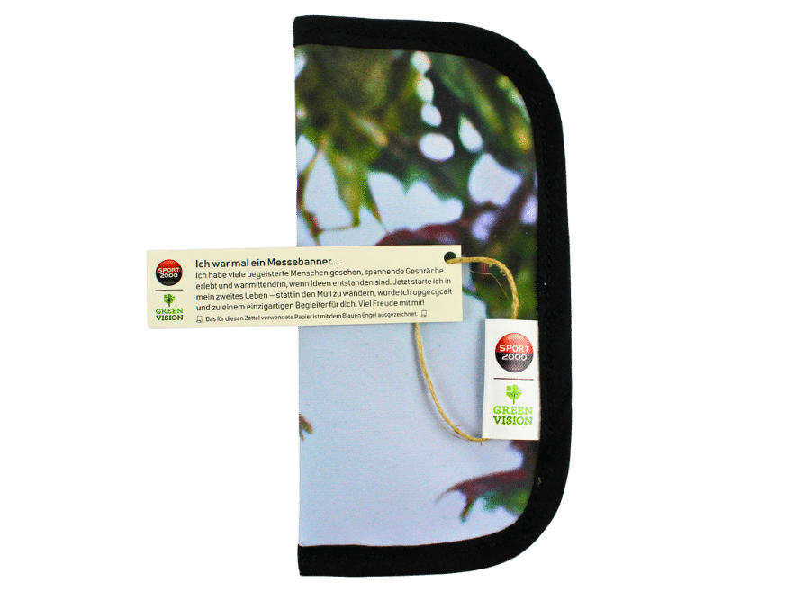 RECICLAGE - Upcycling - Banner & Plane - Hangtag