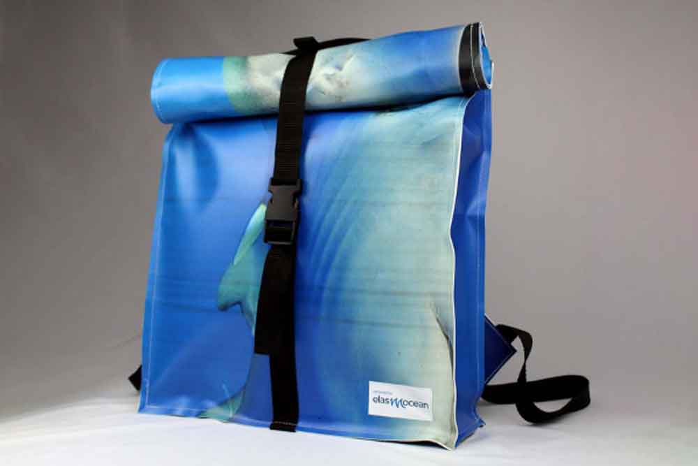 RECICLAGE - Upcycling - Banner & Plane - elasmocean - Rucksack