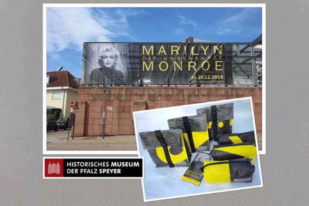 RECICLAGE - Upcycling - Banner & Plane - historisches Museum der Pfalz Speyer - Unibeutel