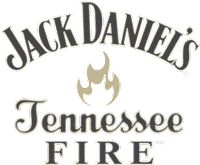 RECICLAGE - Upcycling - Banner & Plane - Jack Daniel's Tennessee Fire - Logo