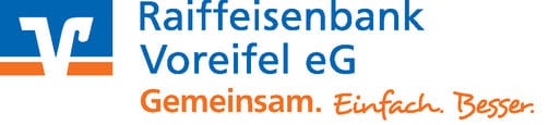 RECICLAGE - Upcycling - Banner & Plane - Raiffeisenbank Voreifel - Logo