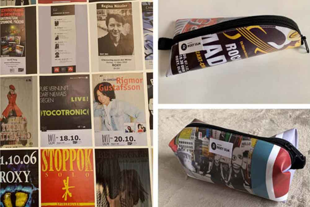 RECICLAGE - Upcycling - Banner & Plane - roxy ulm - Kulturbeutel