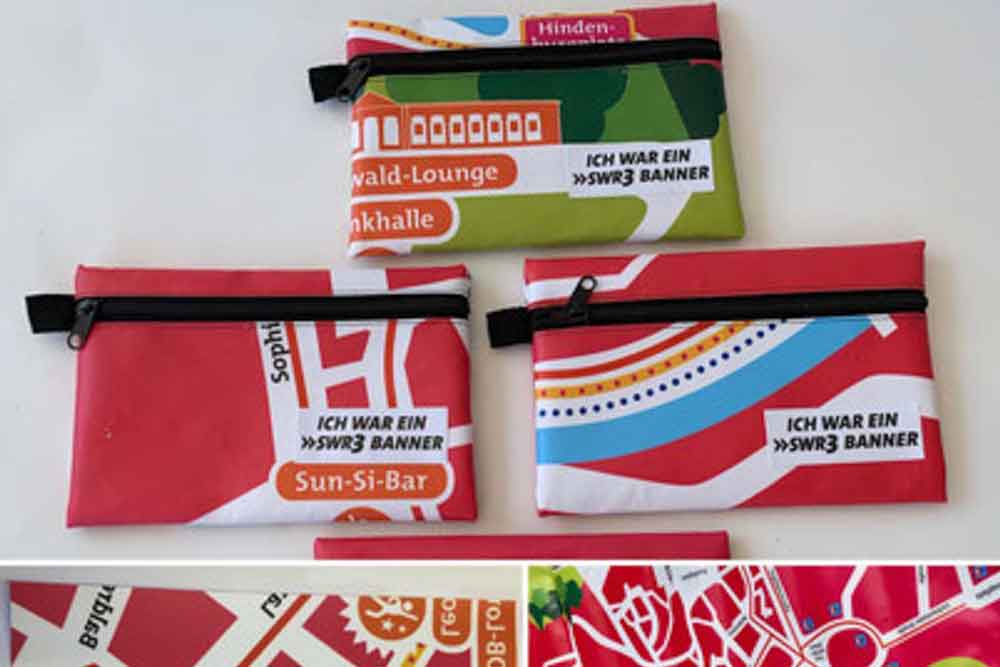 RECICLAGE - Upcycling - Banner & Plane - swr3 - Etuis